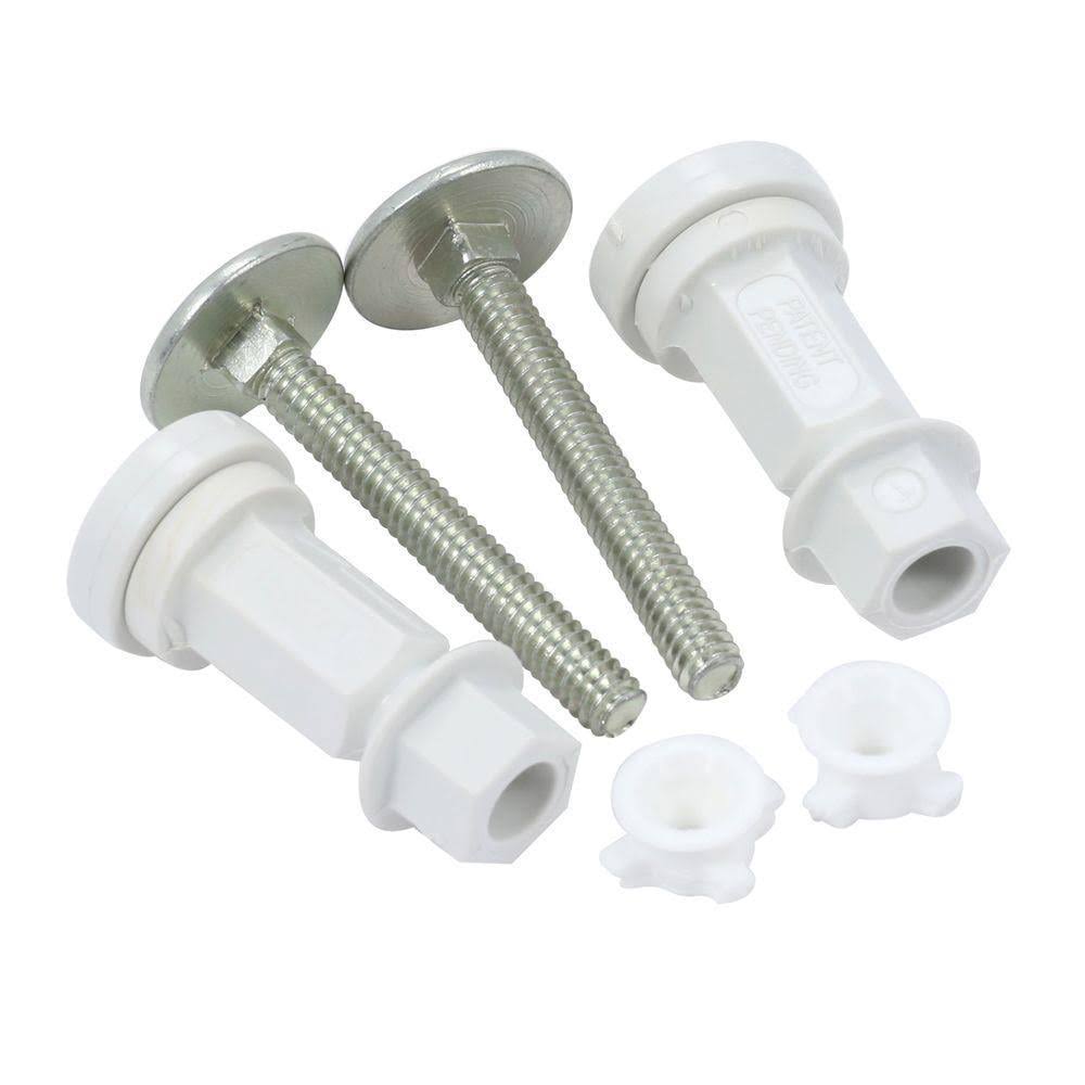 Bemis Kimball Slow Close Round Closed Front Toilet Seat in White