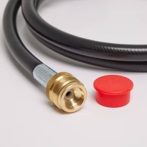 Coleman High-Pressure Propane GAS Hose and Adapter, 5 Foot, 1 Count