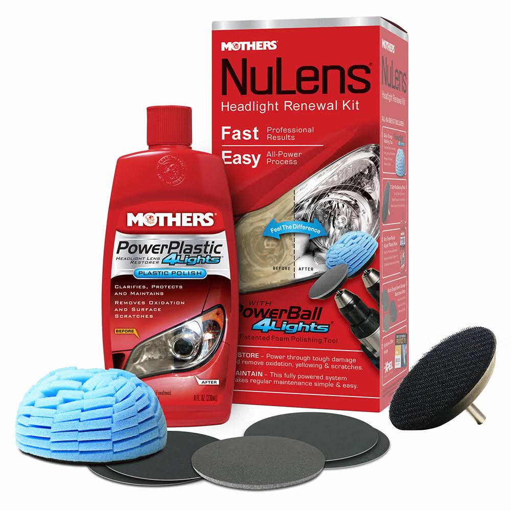 Mothers 7251 NuLens Headlight Renewal Kit