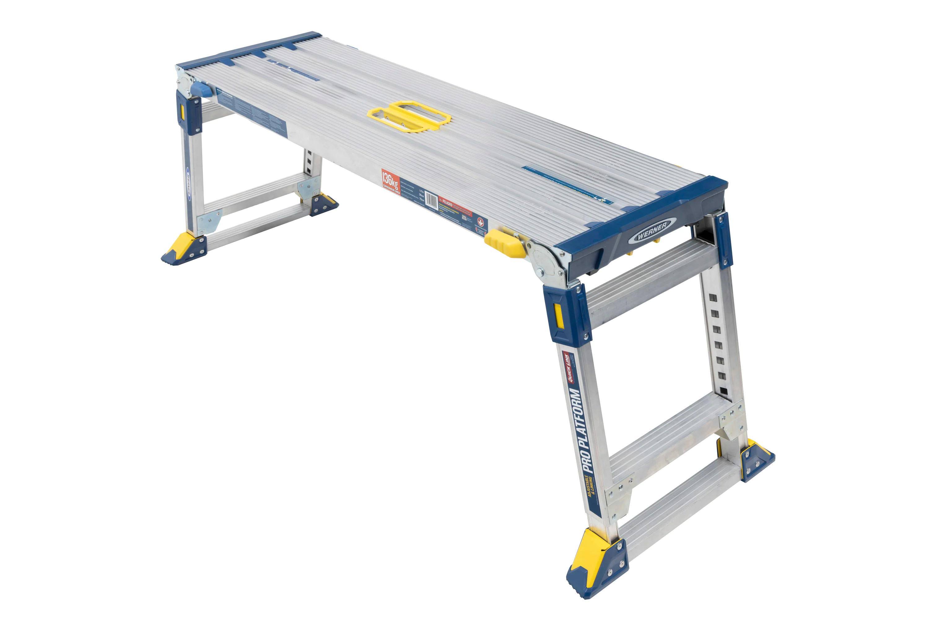 Werner Work Platform 3.9-ft x 1.2-ft with 300-lb Capacity Aluminum