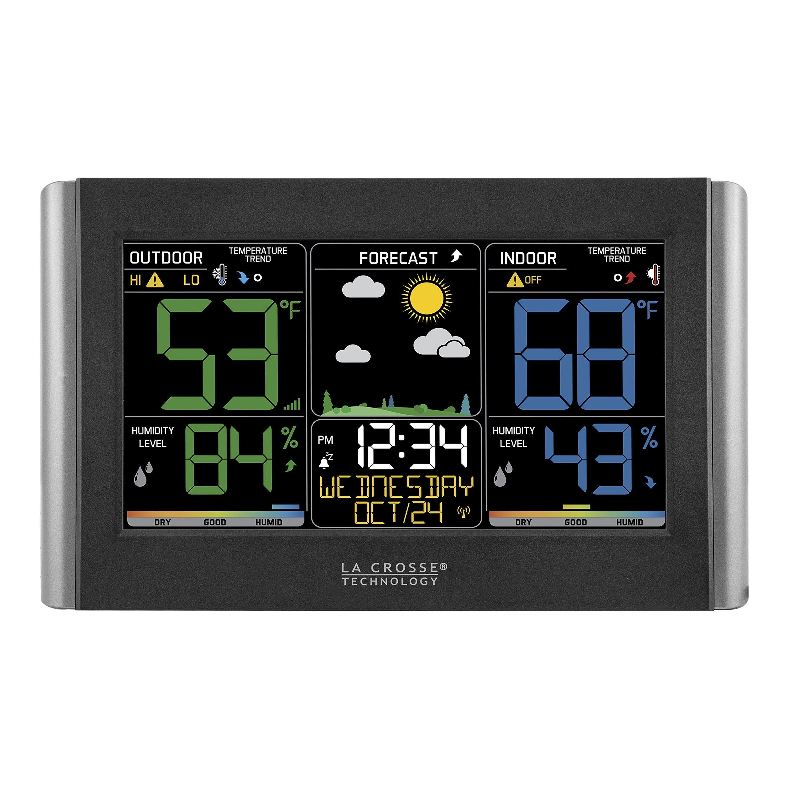 La Crosse Technology C85845-int Weather Station Black