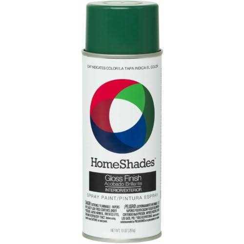 HomeShades Spray Paint, Gloss Kelly Green, Size: 10 oz