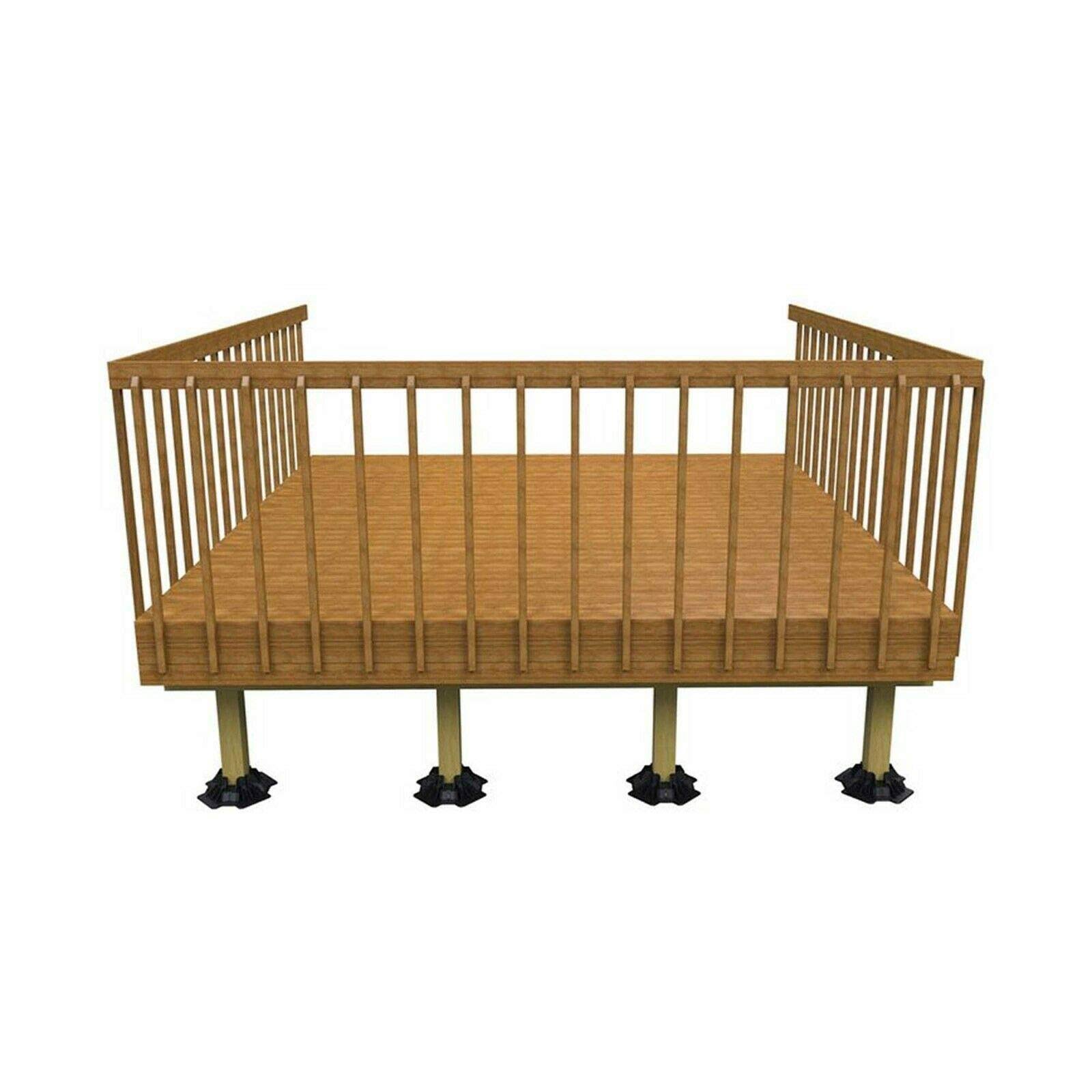 TuffBlock 12-in W x 4-in H x 12-in L Deck Concrete Block