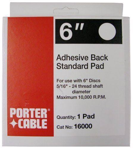 Porter Cable 16000 6 in Standard Pad for 7336 and 97366 Random Orbit Sander