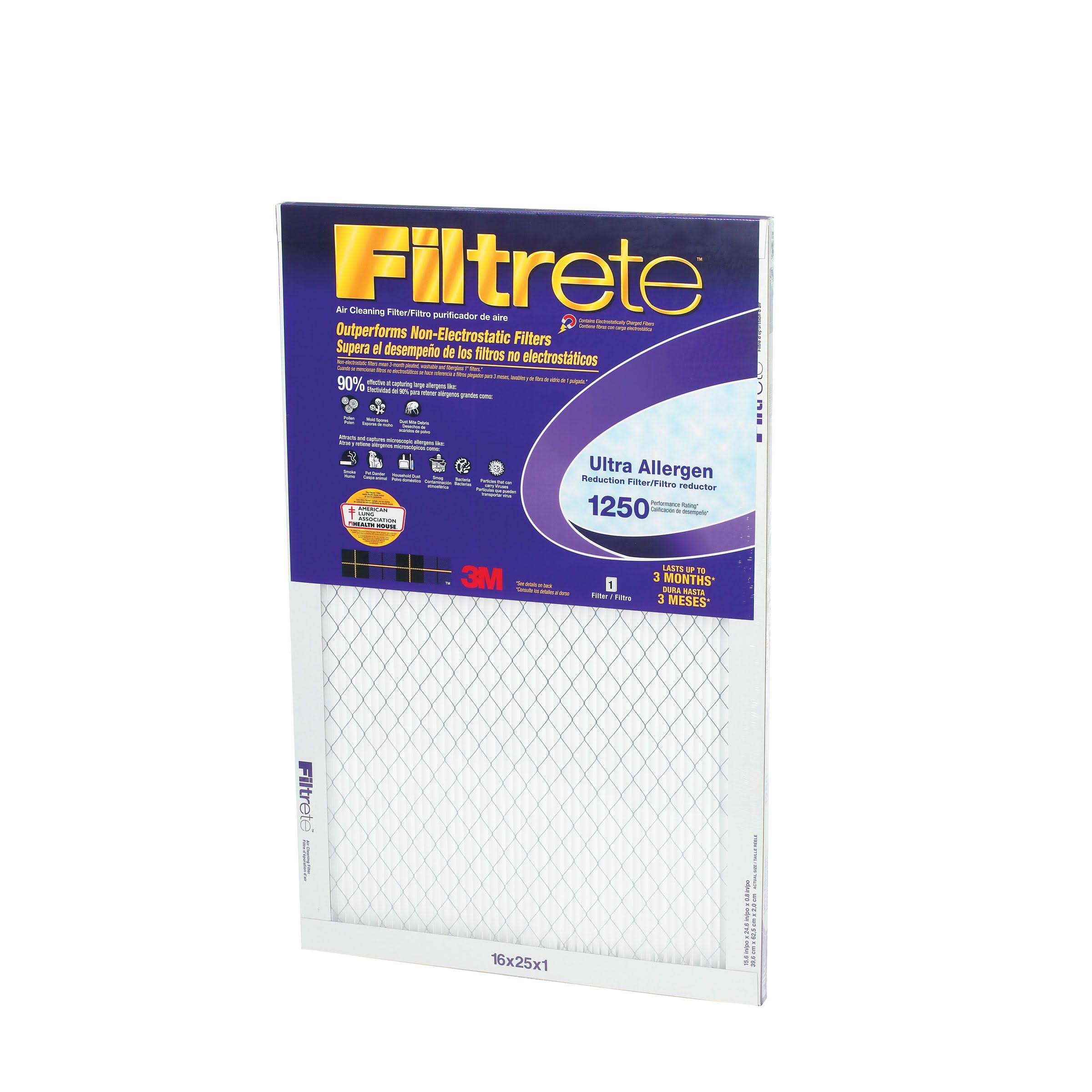 3M Filtrete Ultra Allergen Filter, 16