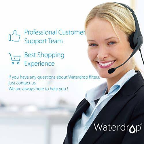 Waterdrop DA97-17376B Refrigerator Water Filter, Compatible with Samsung Da97-17376b, DA97-08006C, HAF-QIN, HAF-QIN/EXP