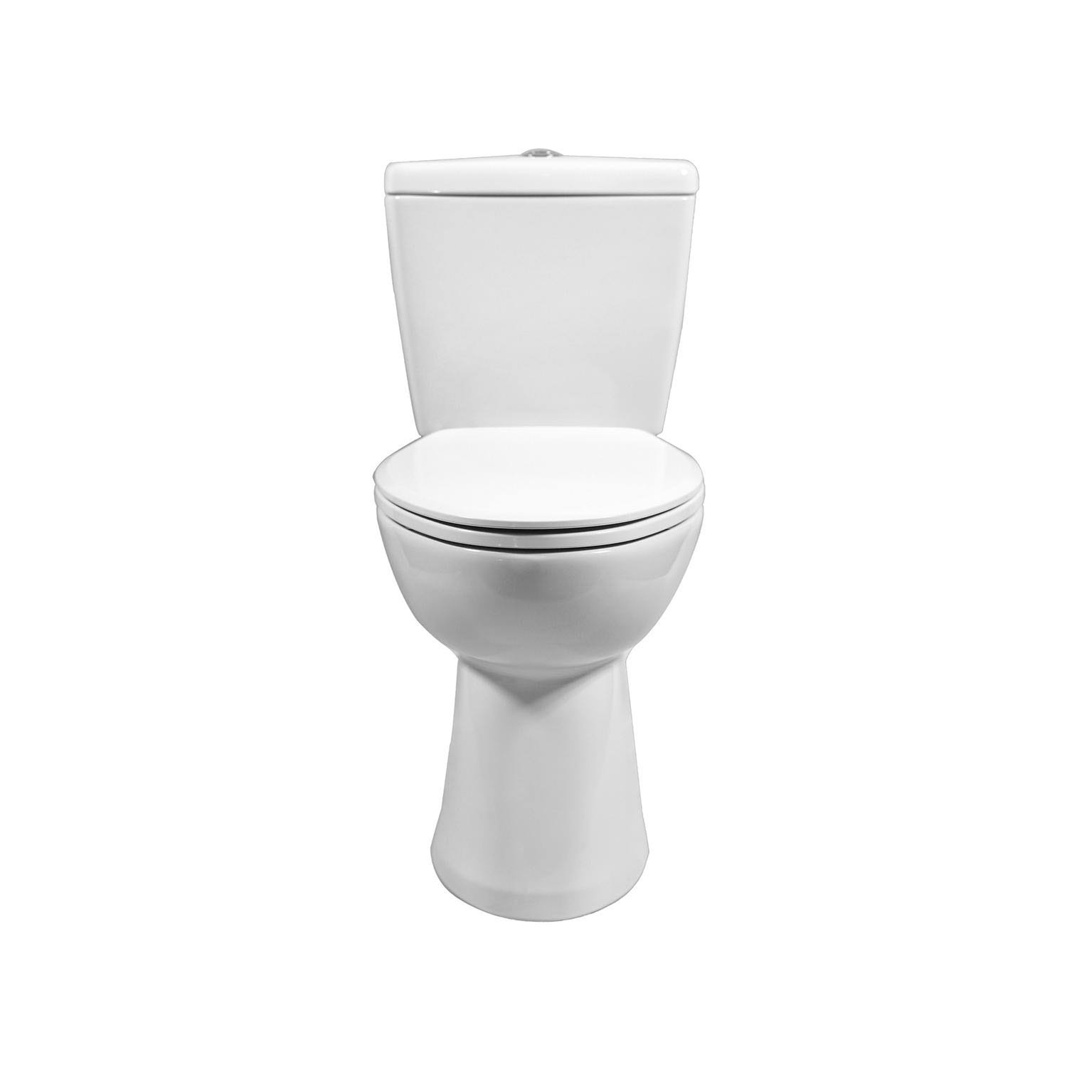 Member's Mark 2-Piece High-Efficiency Dual Flush Toilet White