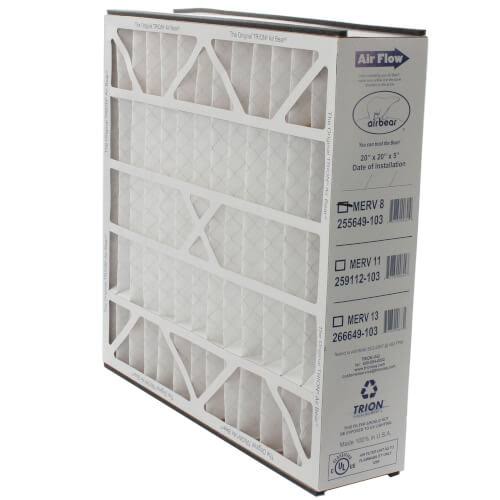 Trion 255649-103 Pleated 20x20x5 MERV-8 Air Filter Media (1 Filter)