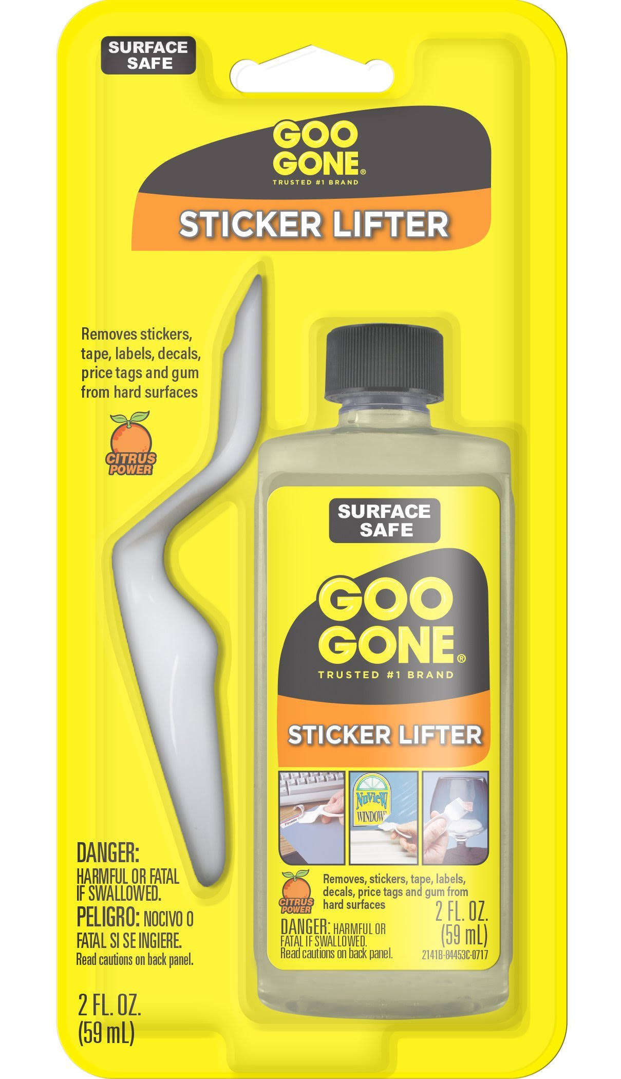 Goo Gone Tape & Sticker Lifter, Citrus Power- 2 fl oz