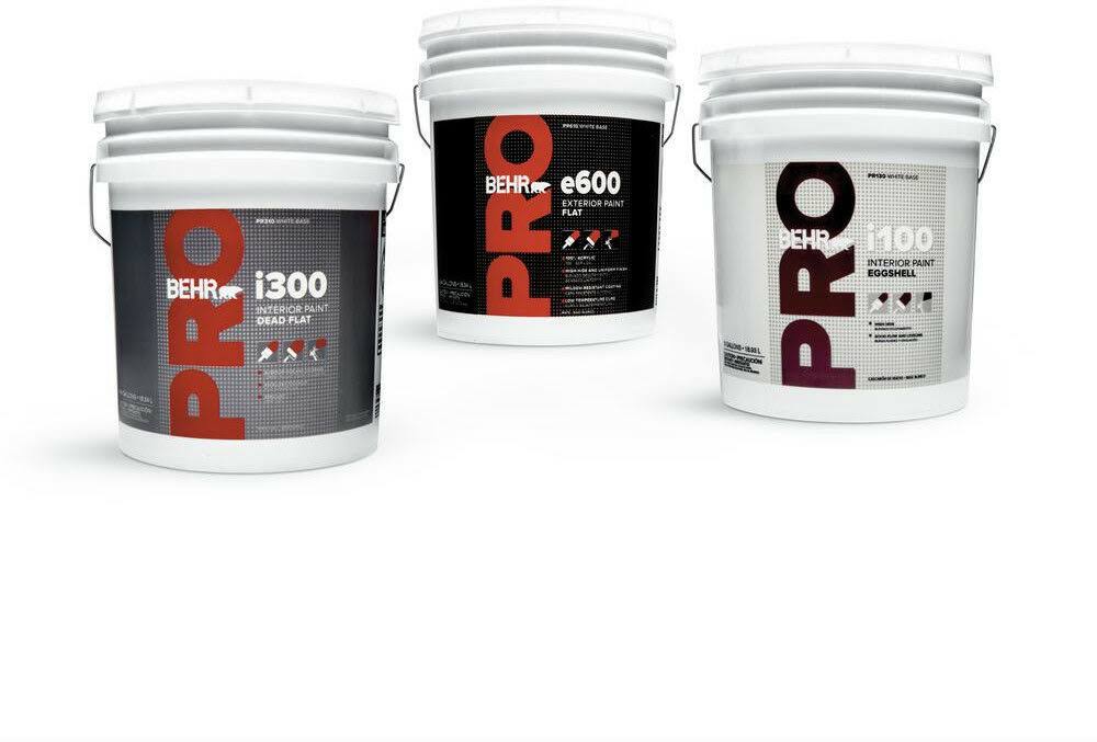 BEHR Pro 5 gal. i100 Toned-Base Eggshell Interior Paint