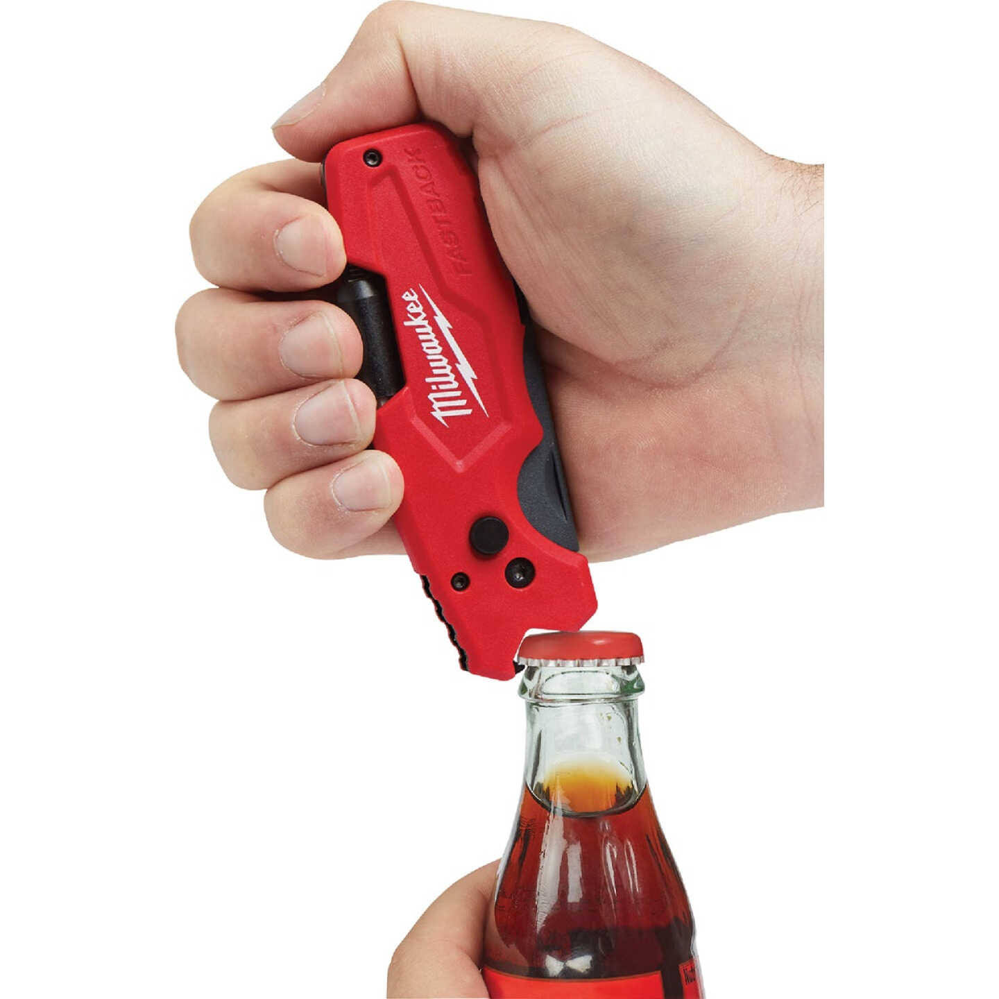 Milwaukee Fastback 6-in-1 Folding Utility Knives and Fastback Compact Folding Utility Knife with General Purpose Blades (2-Pack)