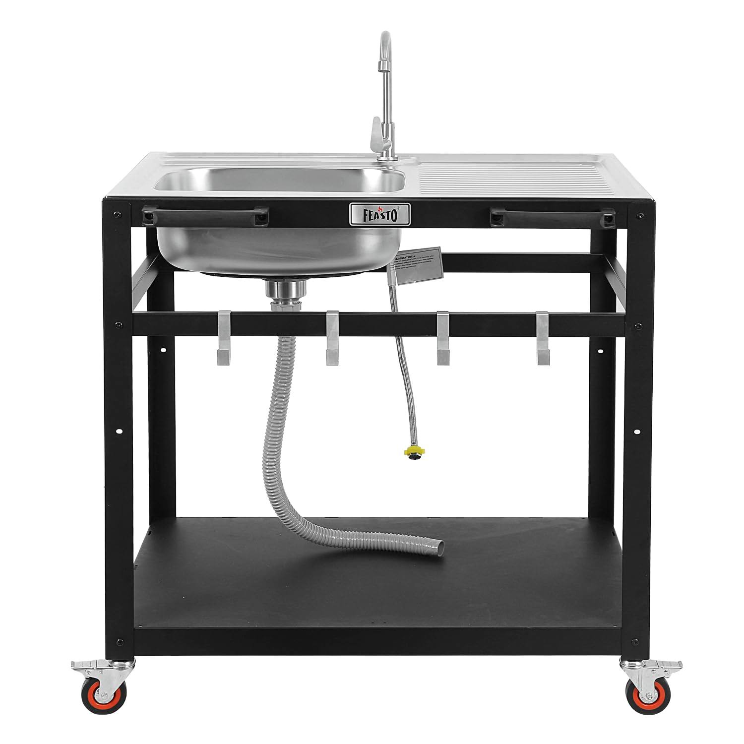 Feasto KT2435B Stainless Steel Outdoor Kitchen Series Counter Sink