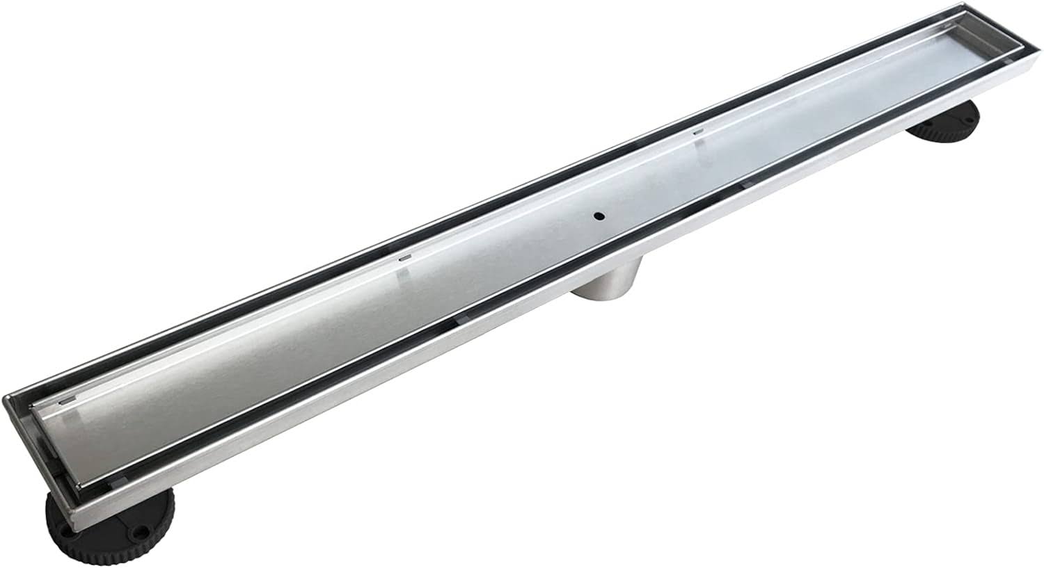 Neodrain 28-Inch Linear Shower Drain with Tile Insert Grate,Professional Brushed 304 Stainless Steel Rectangle Shower Floor Drain Manufacturer
