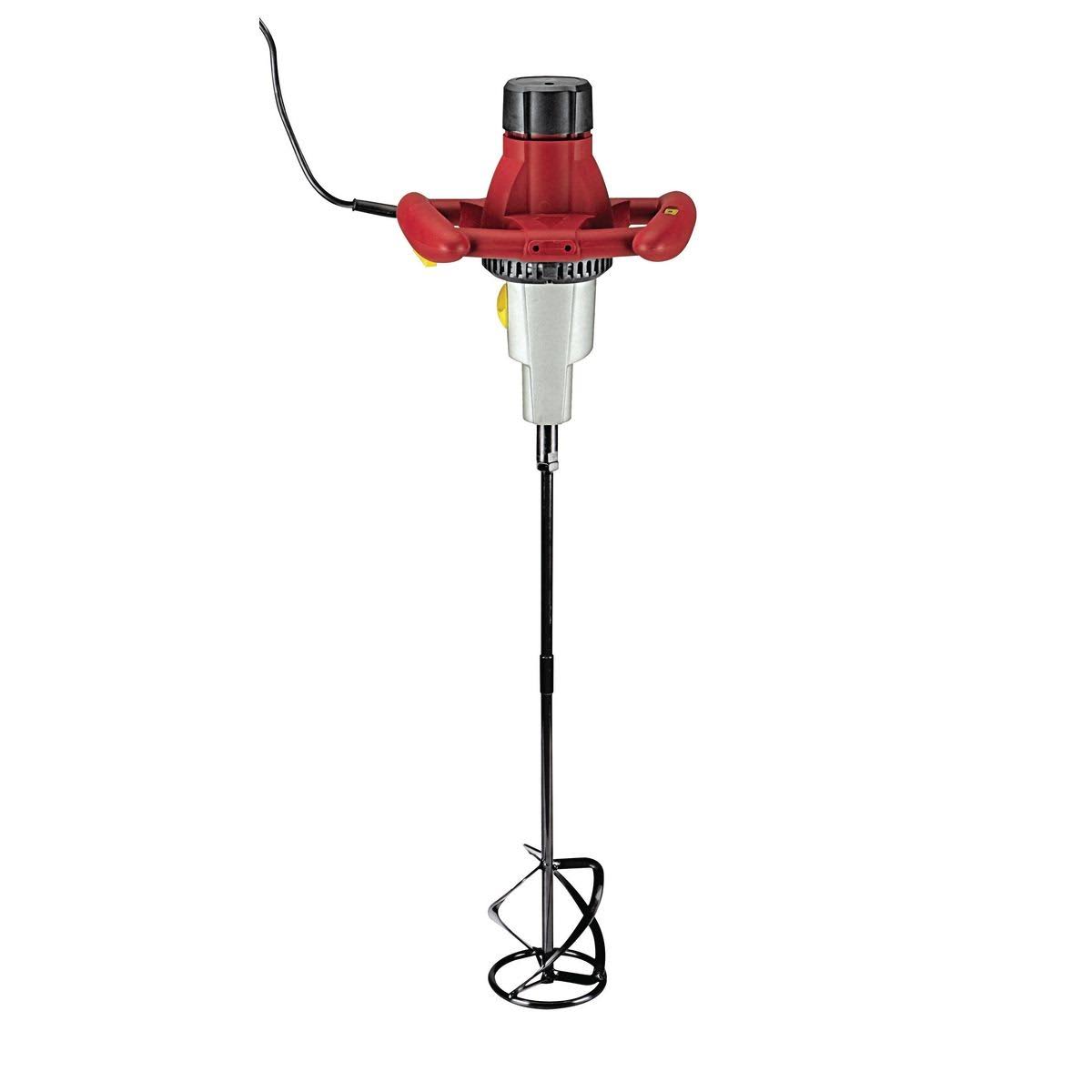 120V 9 Amp Dual Speed Paint and Mortar Mixer with Helical Blade GFCI Equipped