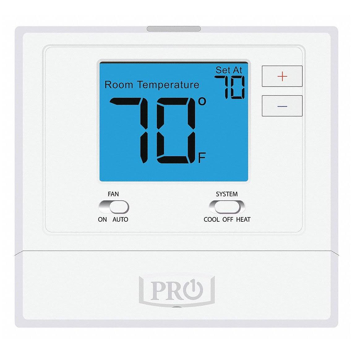 Pro1 IAQ T701 1H 1C Non-Programmable Thermostat