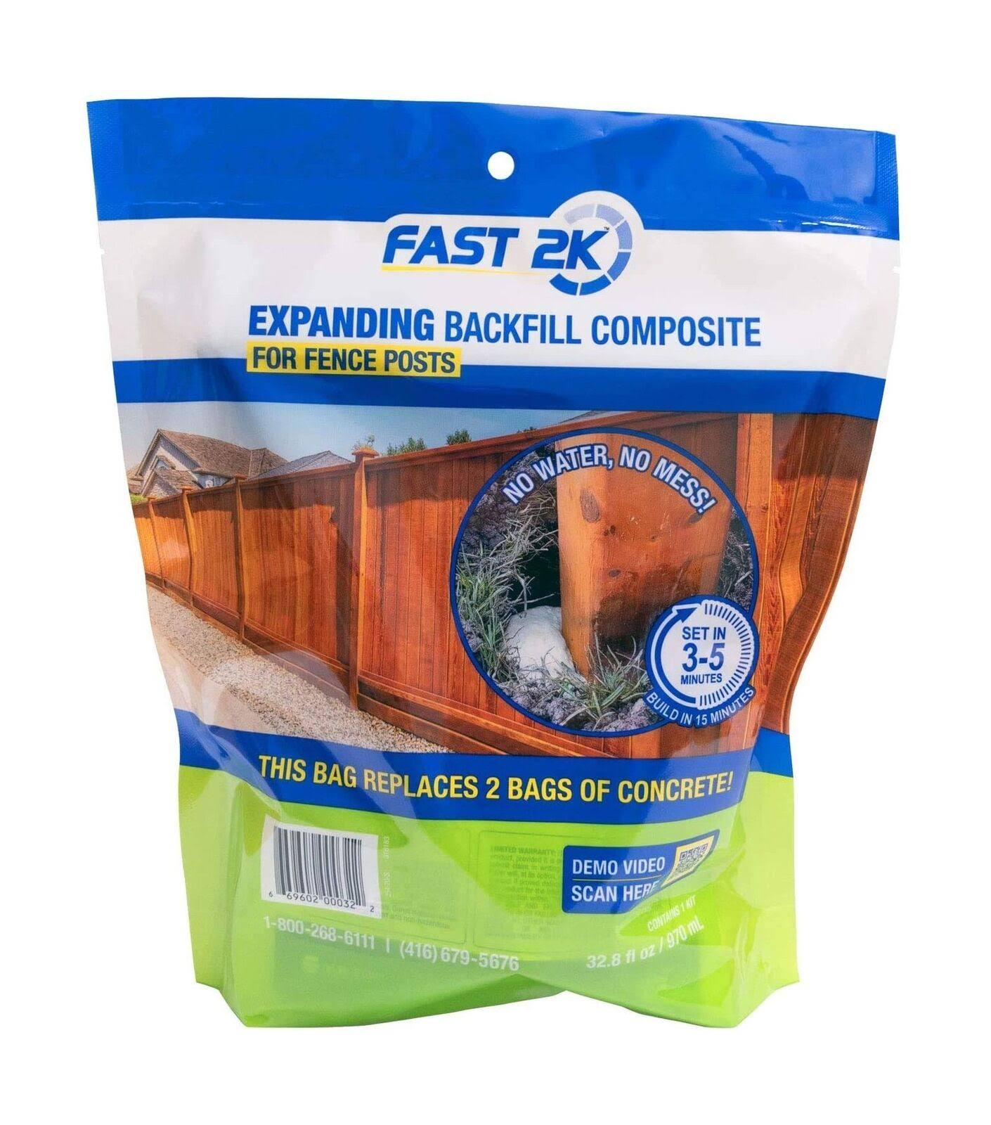 Fast 2K Post Back Fill for 5