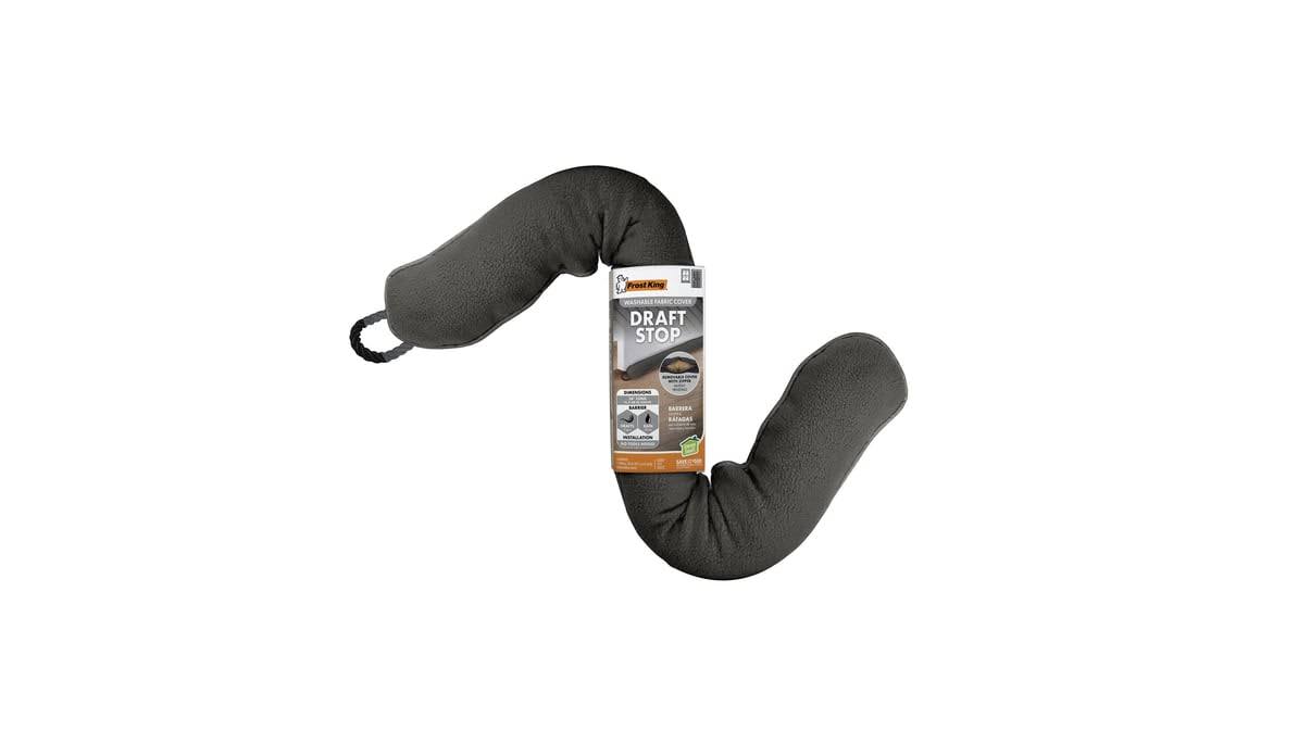 Frost King Door Draft Stop, Dark Grey, with Zipper, 36 in. DS2Z