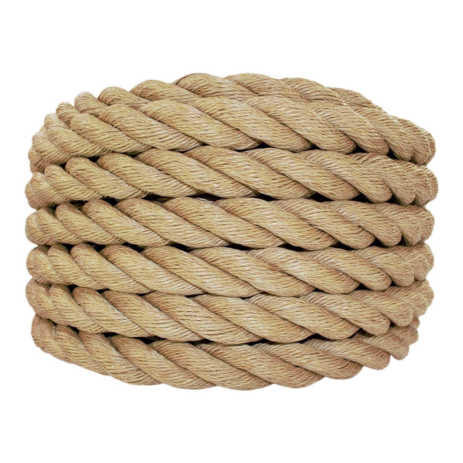 3-Strand Twisted ProManila | Polypropylene Rope | 1 1/2 in | 100 ft | Rope & Cord Superstore | Sgt Knots