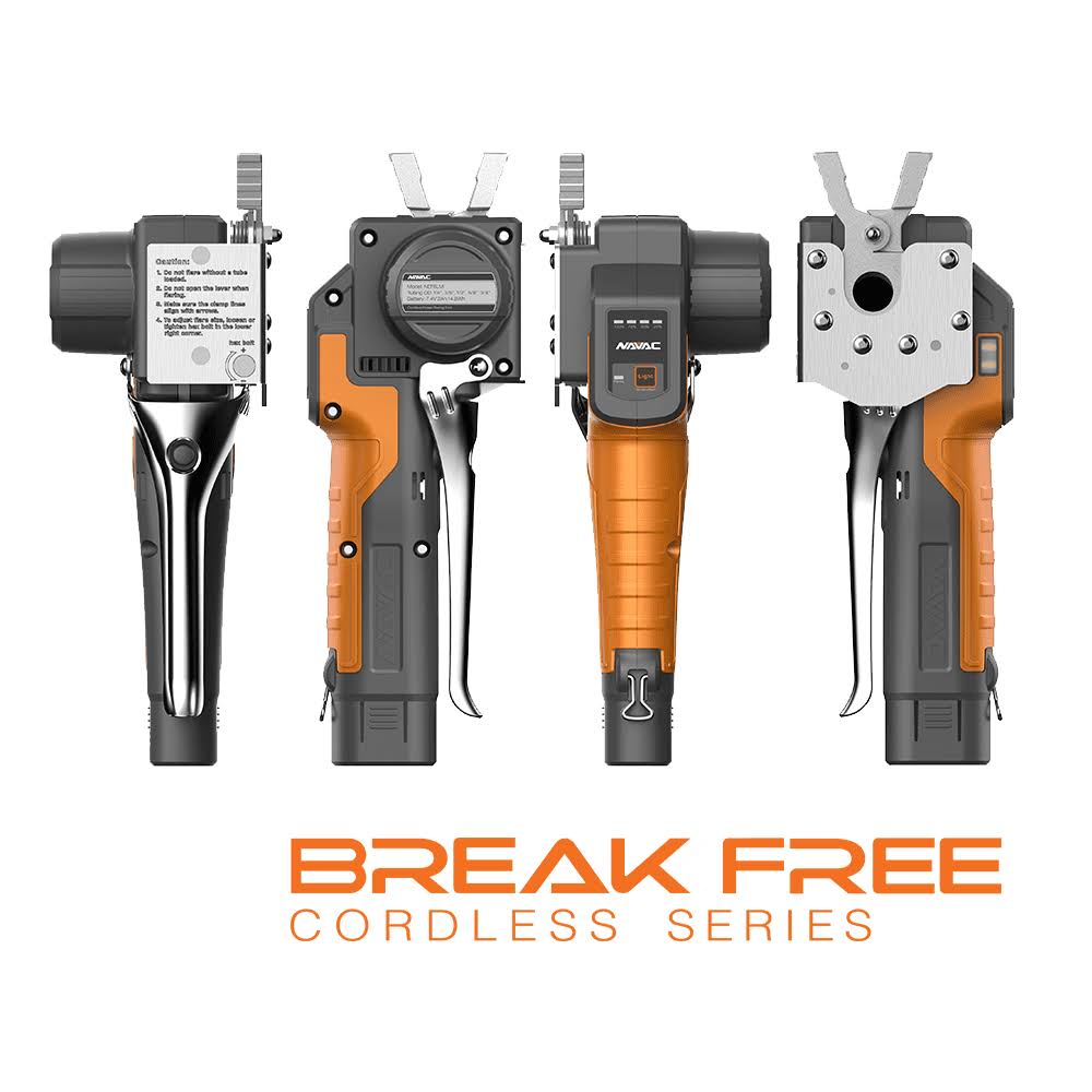 NAVAC NEF6LM- Cordless Power Flaring Tool