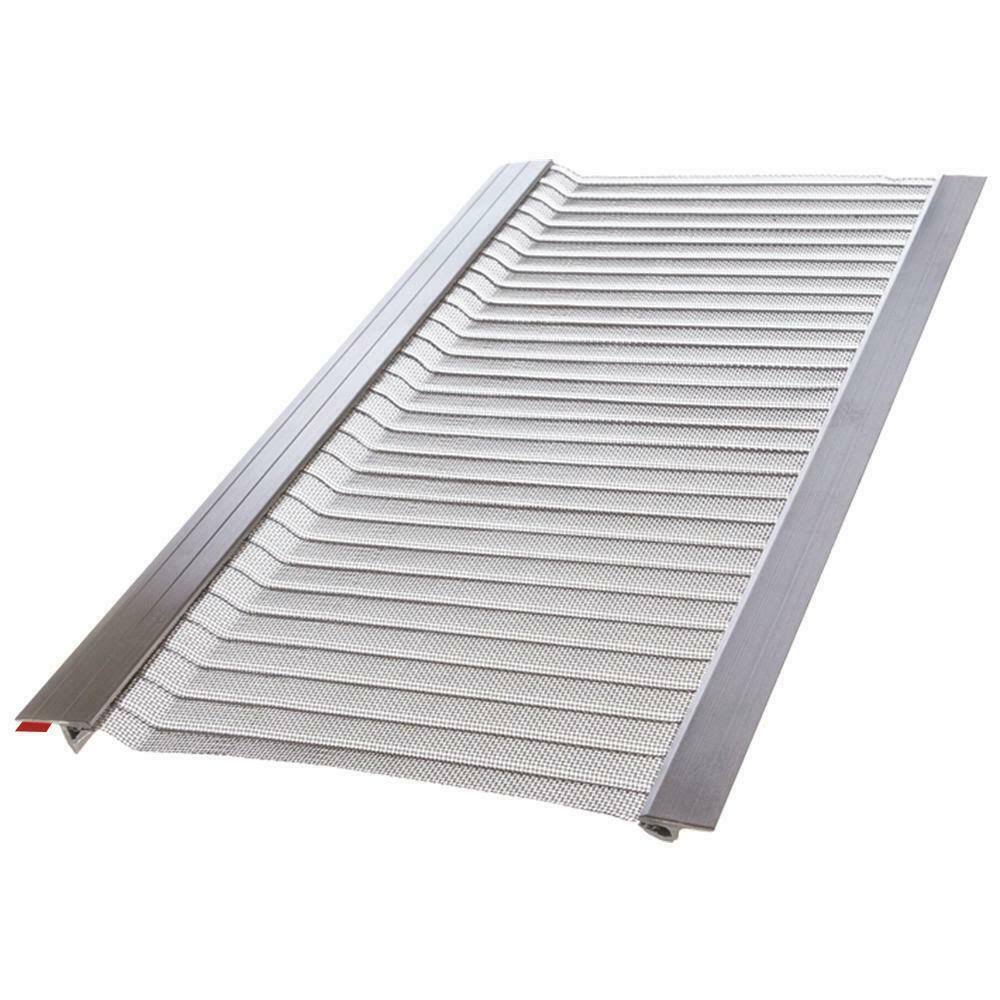 4 ft. L x 6 in. W Stainless Steel Micro-Mesh Gutter Guard (3-pack)