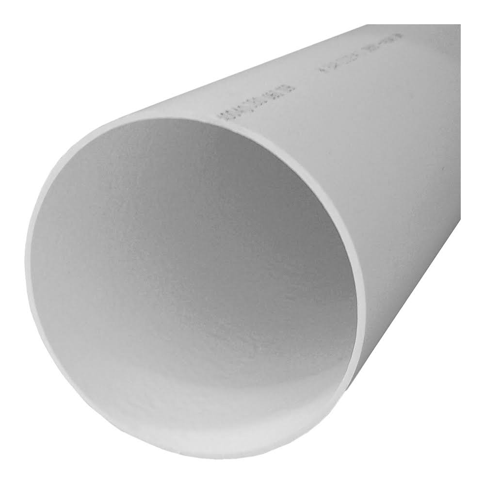 PVC Sewer & Drain Pipe, 3-In. x 10-ft.
