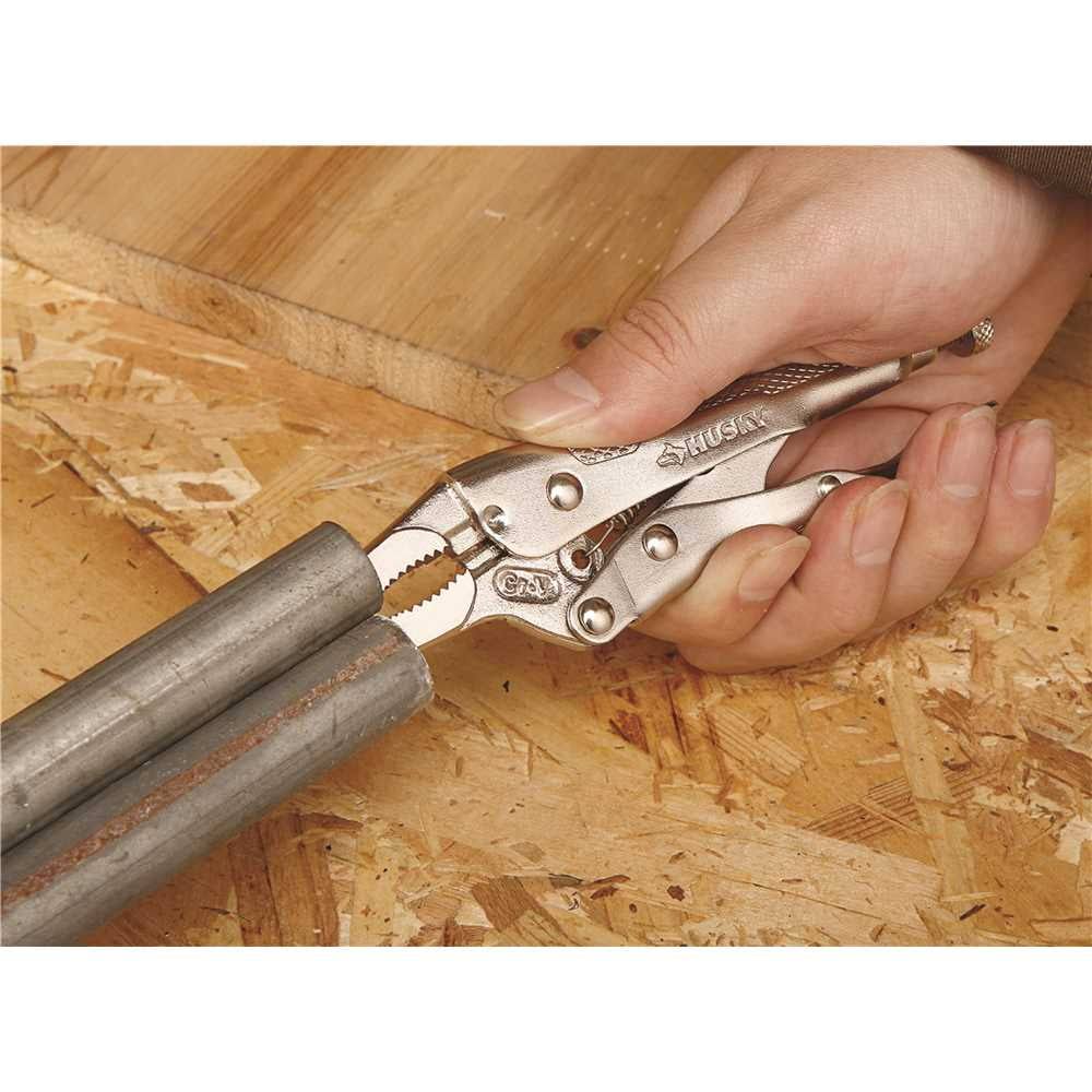Husky Locking Pliers Set (3-Piece)