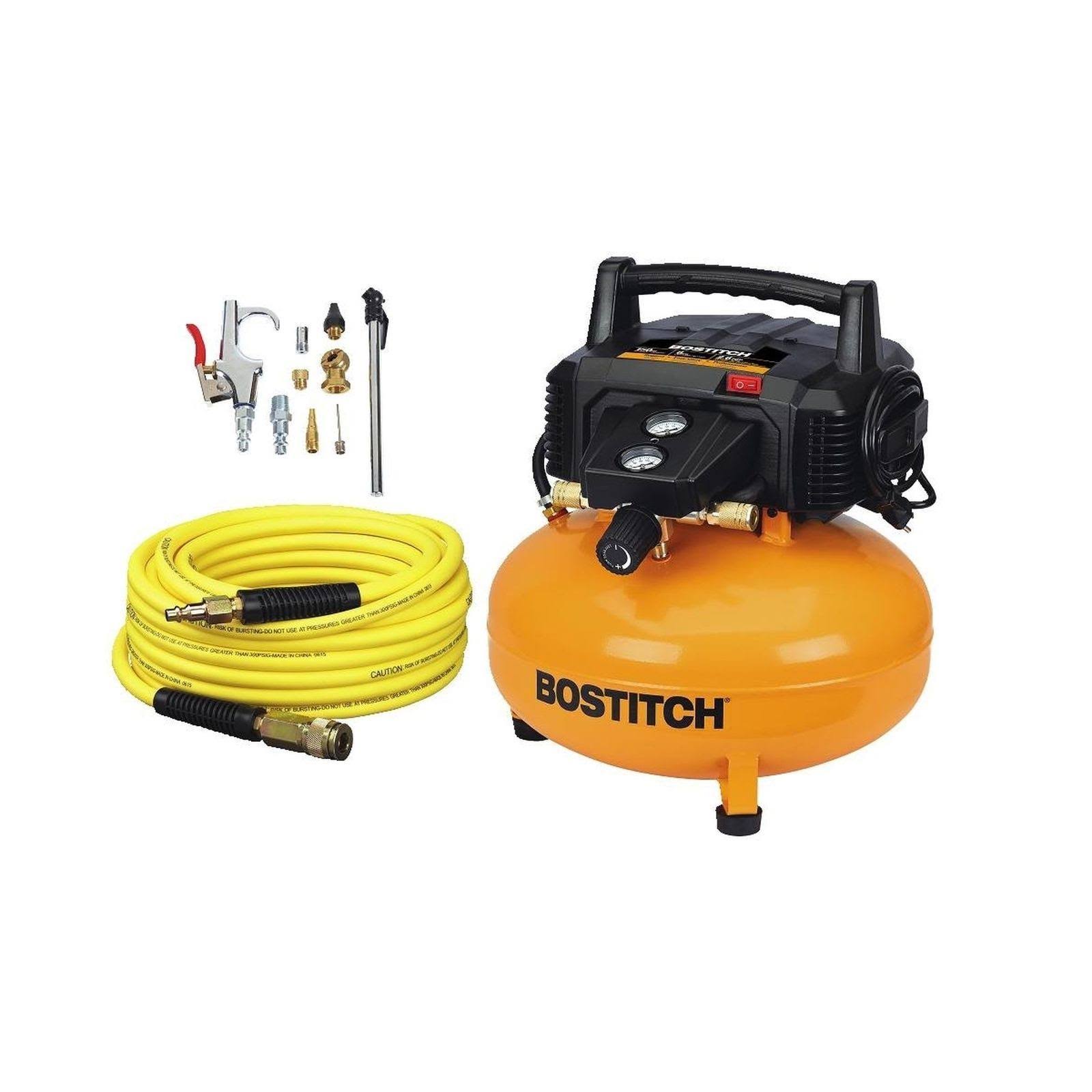 Bostitch Air Compressor Kit Oil-Free 6 Gallon 150 PSI (BTFP02012-WPK)