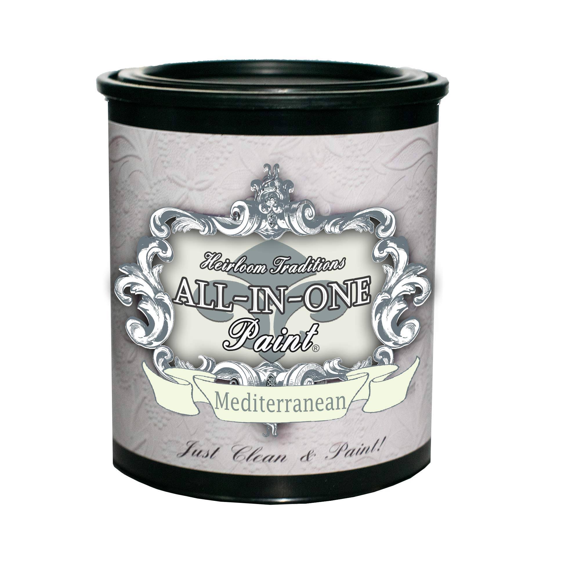 Mediterranean, Heritage Collection All in One Chalk Style Paint No Wax! 32oz