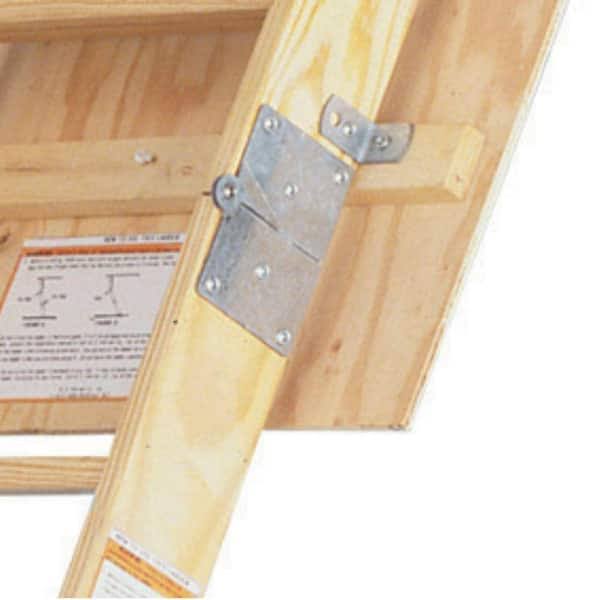 Werner 8' Ceiling Wood Attic Ladder- 25