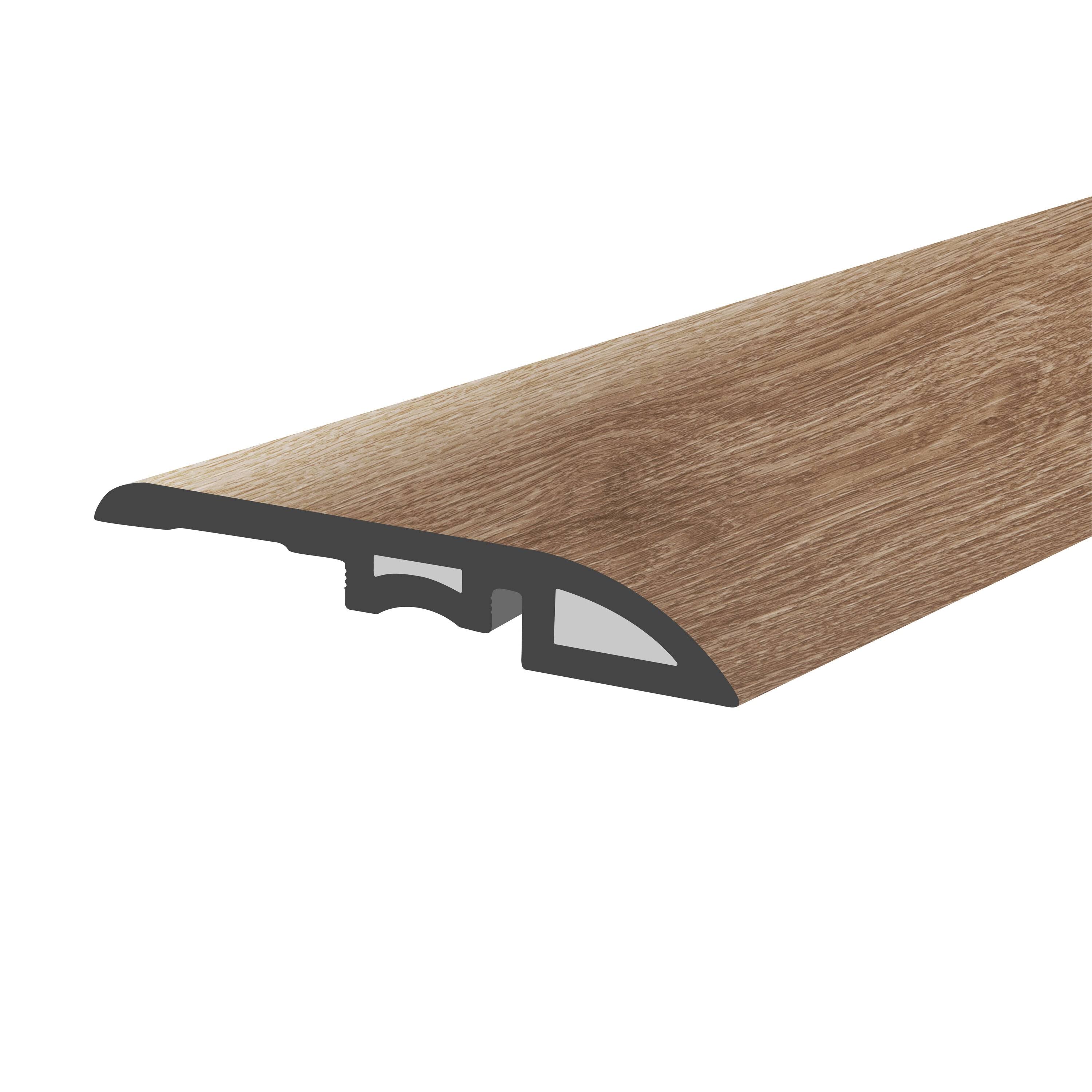 Lucida USA Trucore Reducer Sandstorm 0.27-in T x 1.75-in W x 48-in L Vinyl Reducer in Brown | TC-801RM