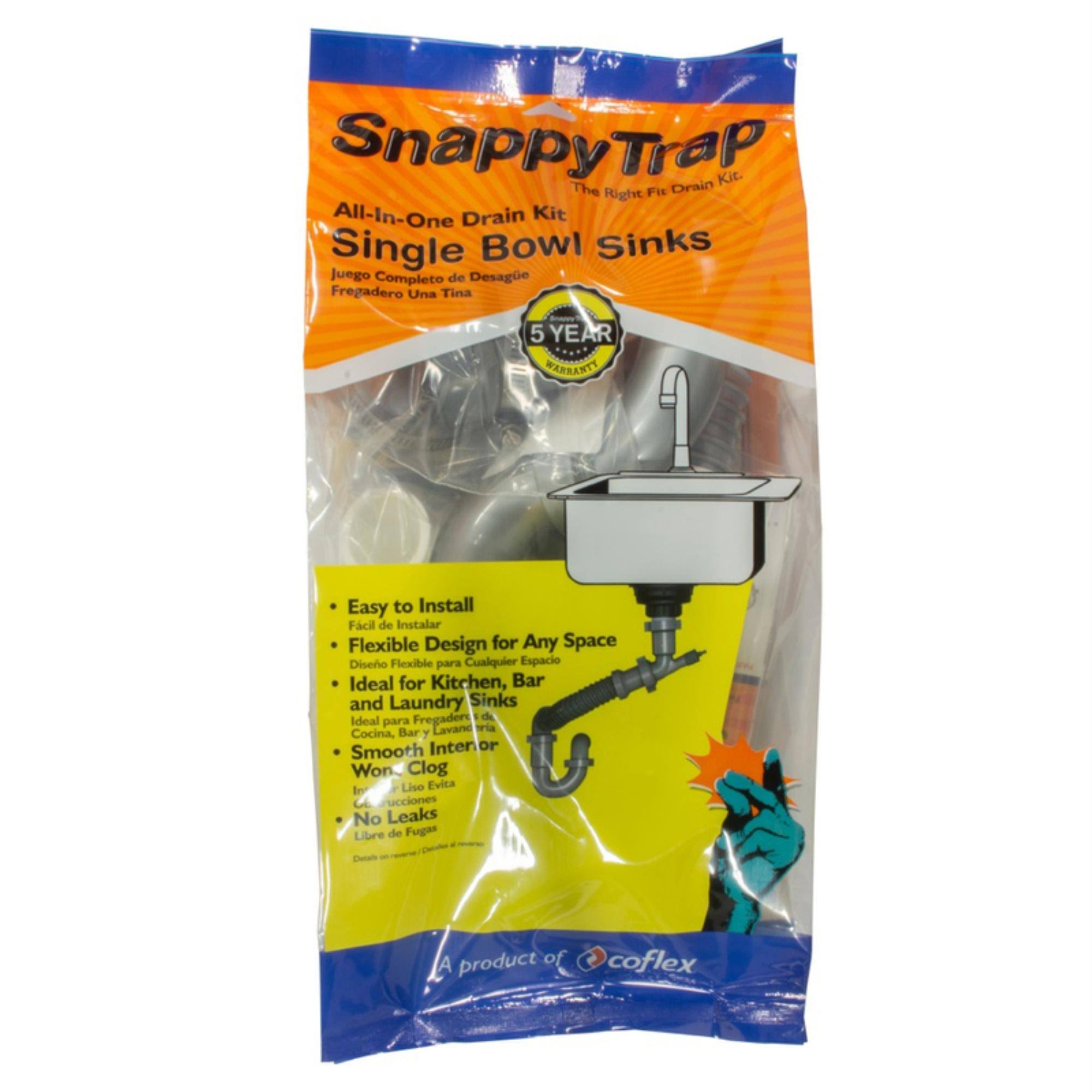 Snappy Trap Single Sink Drain Kit