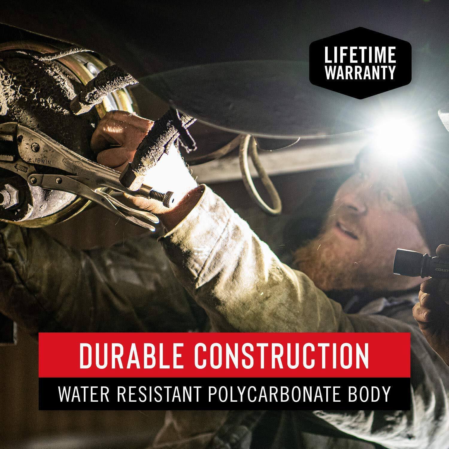 Coast Xph30r Rechargeable-Dual Power LED Headlamp