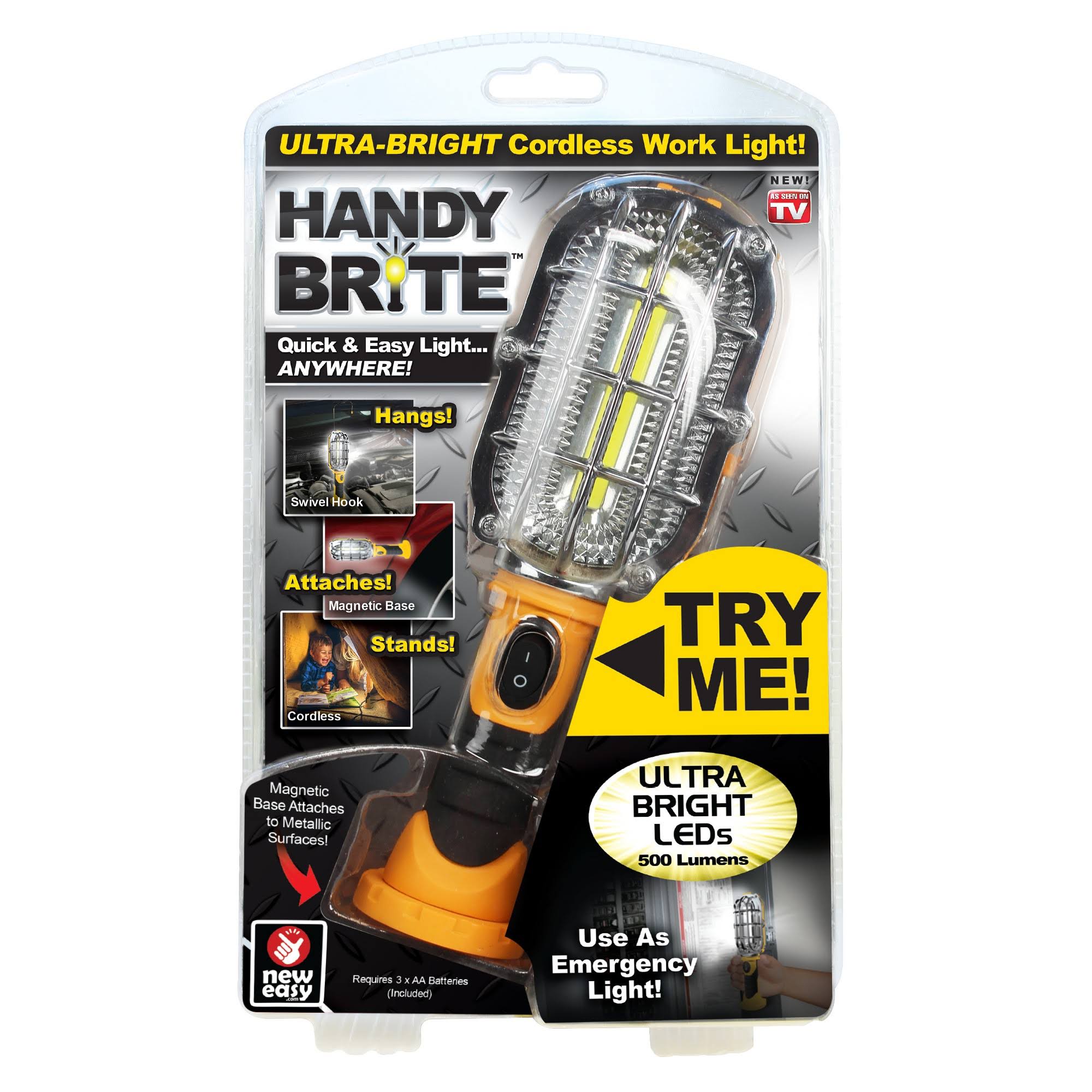 Handy Brite Work Light, Ultra-Bright, Cordless