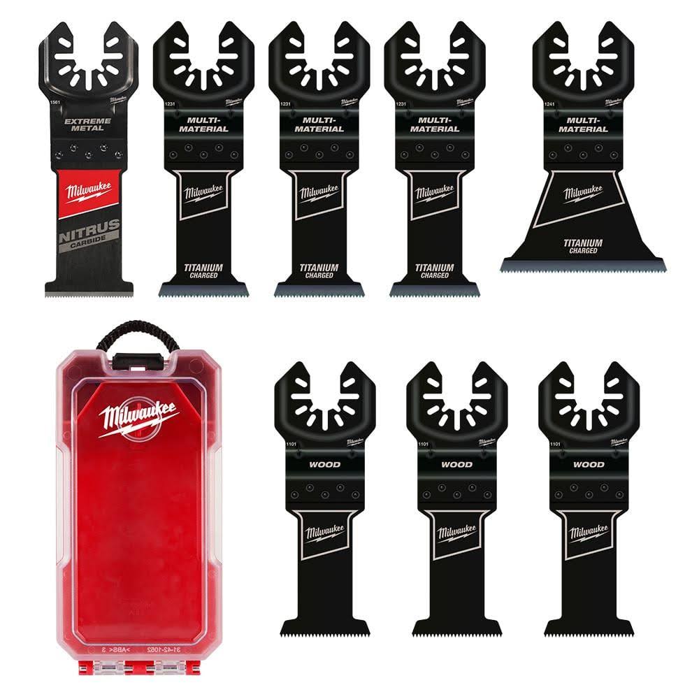 Milwaukee Oscillating Multi-Tool Blade Set (8-Piece)