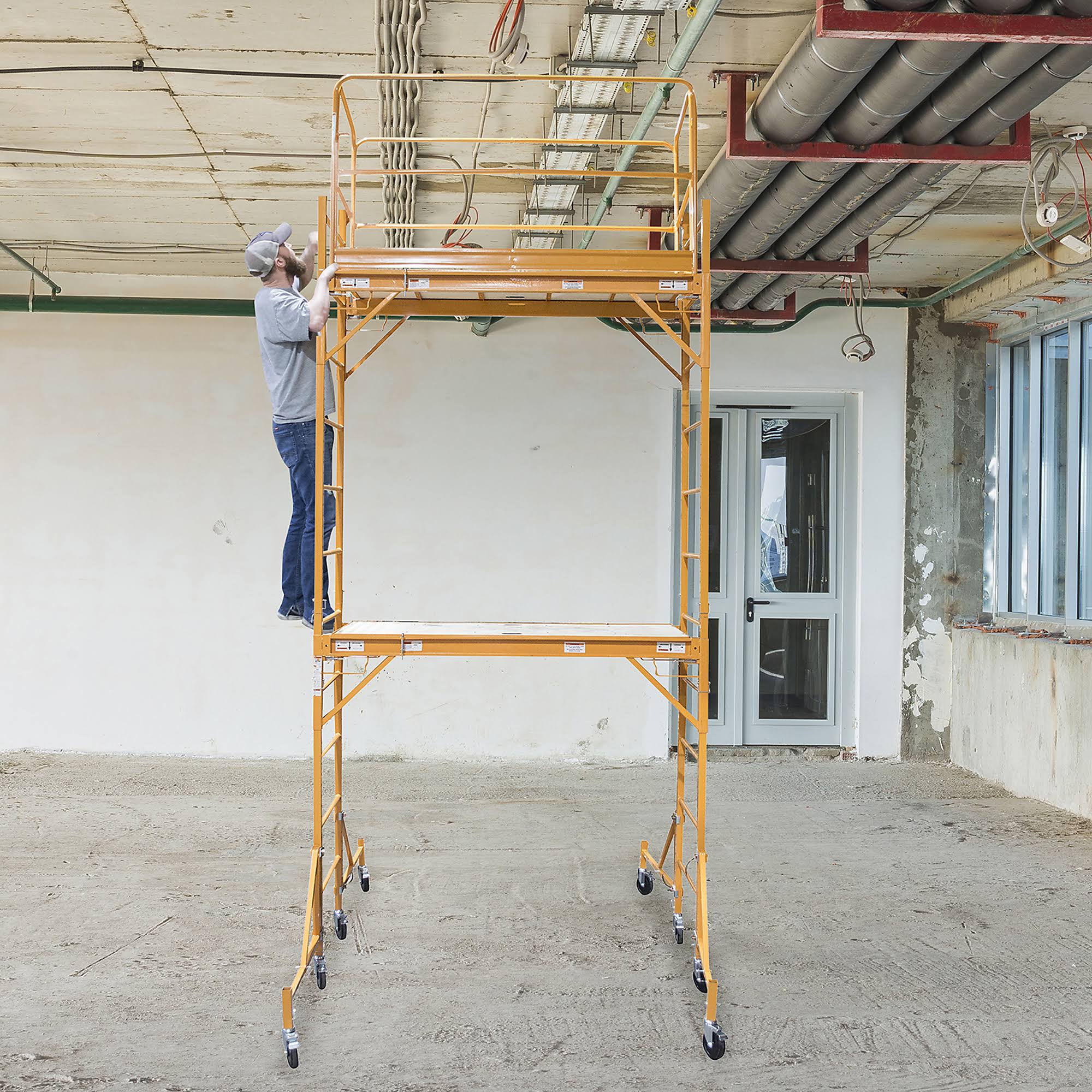 Pro-Series Two Story Rolling Scaffold Tower