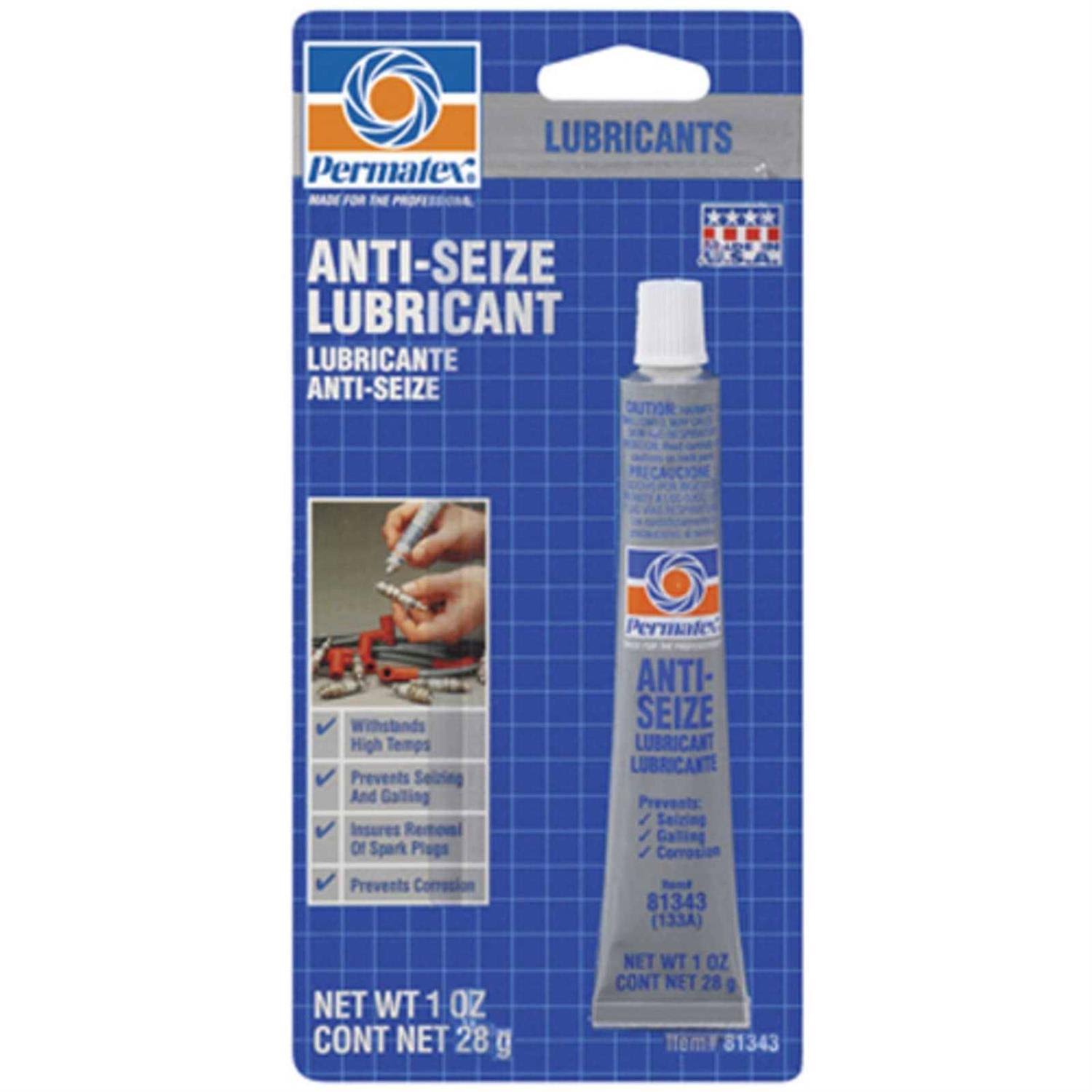 Permatex 81343 Anti-Seize Lubricant, 1 oz. Tube
