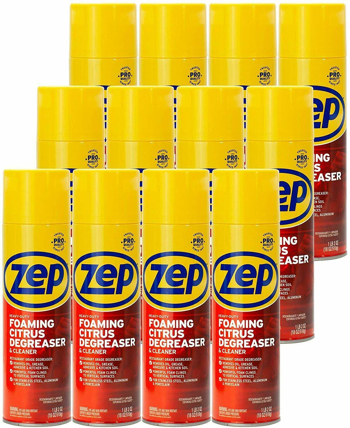 Zep Heavy-Duty Foaming Degreaser ZUHFD18 (Case of 12), Other