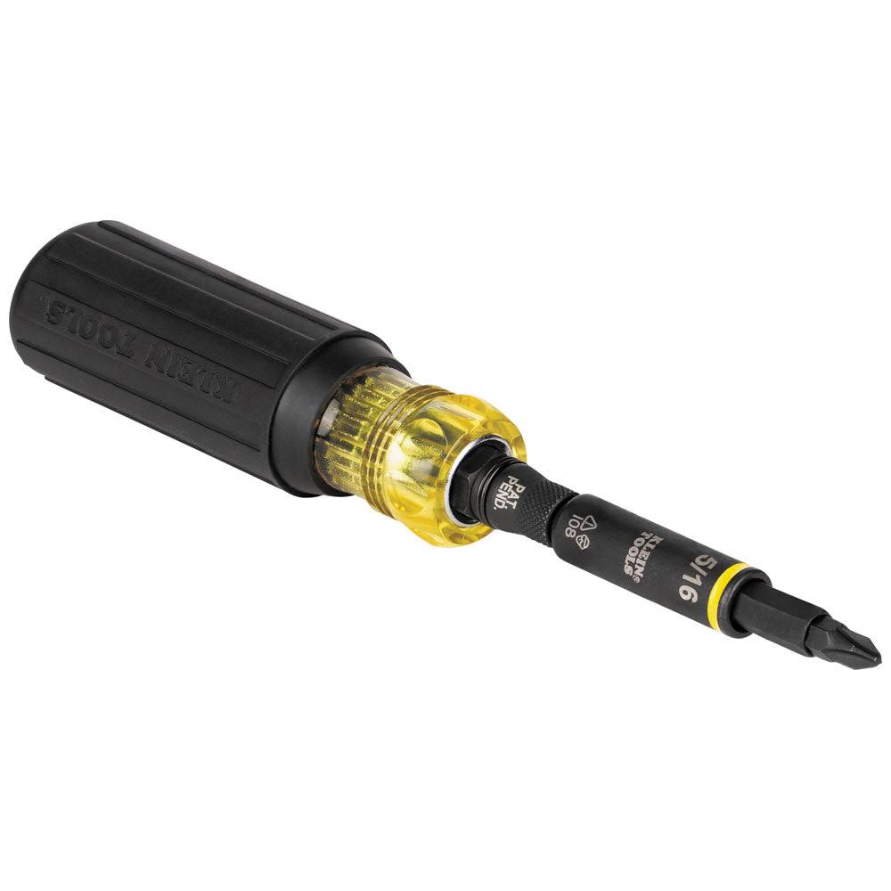 Klein Tools 32500HD Impact Rated Multi-Bit Screwdriver & Nut Driver, 11-in-1