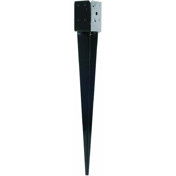 Simpson FPBS44 E-Z Spike Fence Post Spike- Black Powder Coated