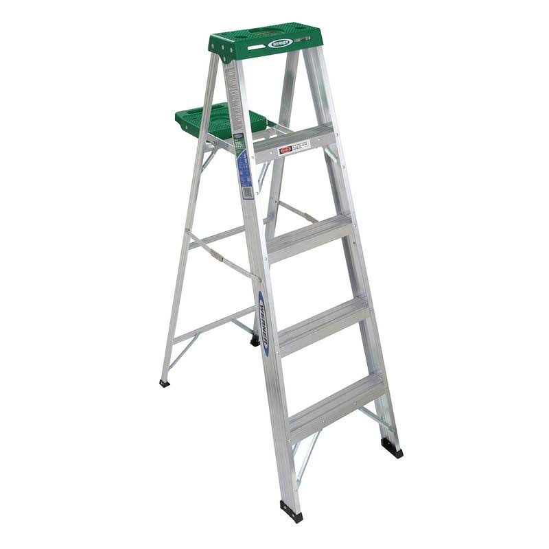 Werner 5 ft. Aluminum Step Ladder