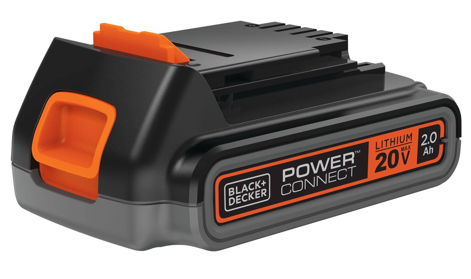 Black & Decker LBXR2020-OPE 20V Max 2.0 Ah Lithium-Ion Slide Battery