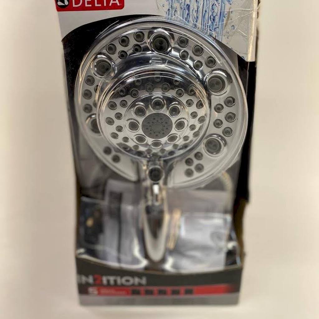 Delta In2ition Chrome Dual Shower Head 2-GPM (7.6-LPM) Model 75595C