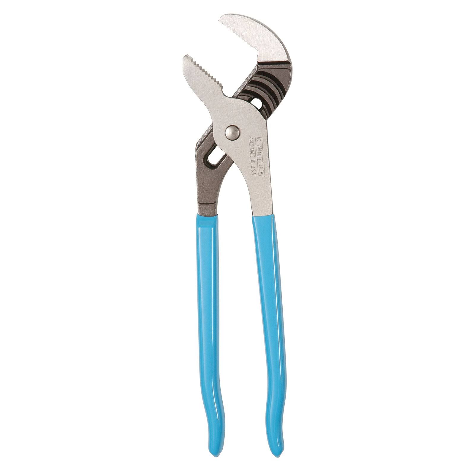 Channellock 12-Inch Straight Jaw Tongue and Groove Plier