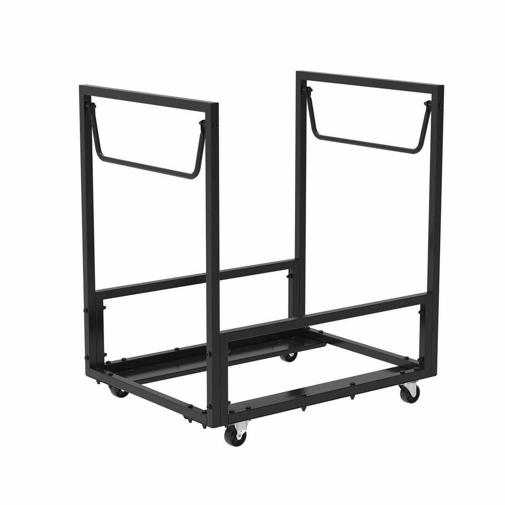 Lifetime 80279 Rolling Residential Chair Cart Black
