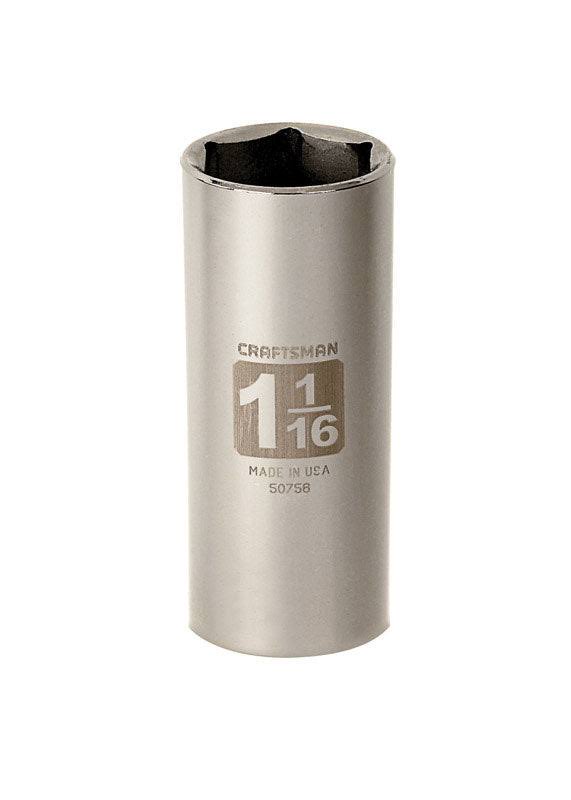 Craftsman Deep Socket, 1-1/16 Inches