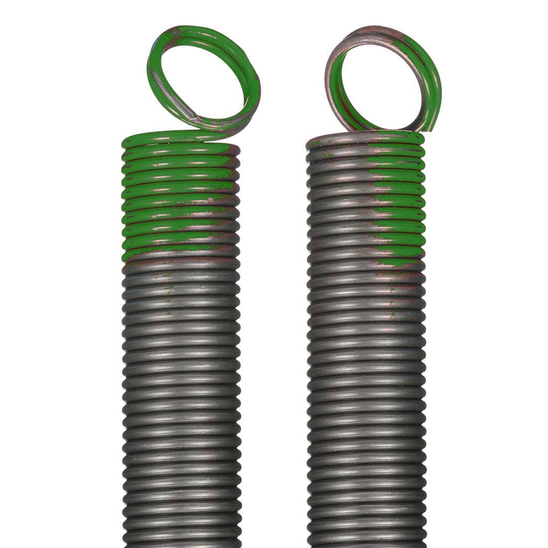 Dura-lift 120 lb Heavy Duty Extension Garage Door Spring (2-Pack)