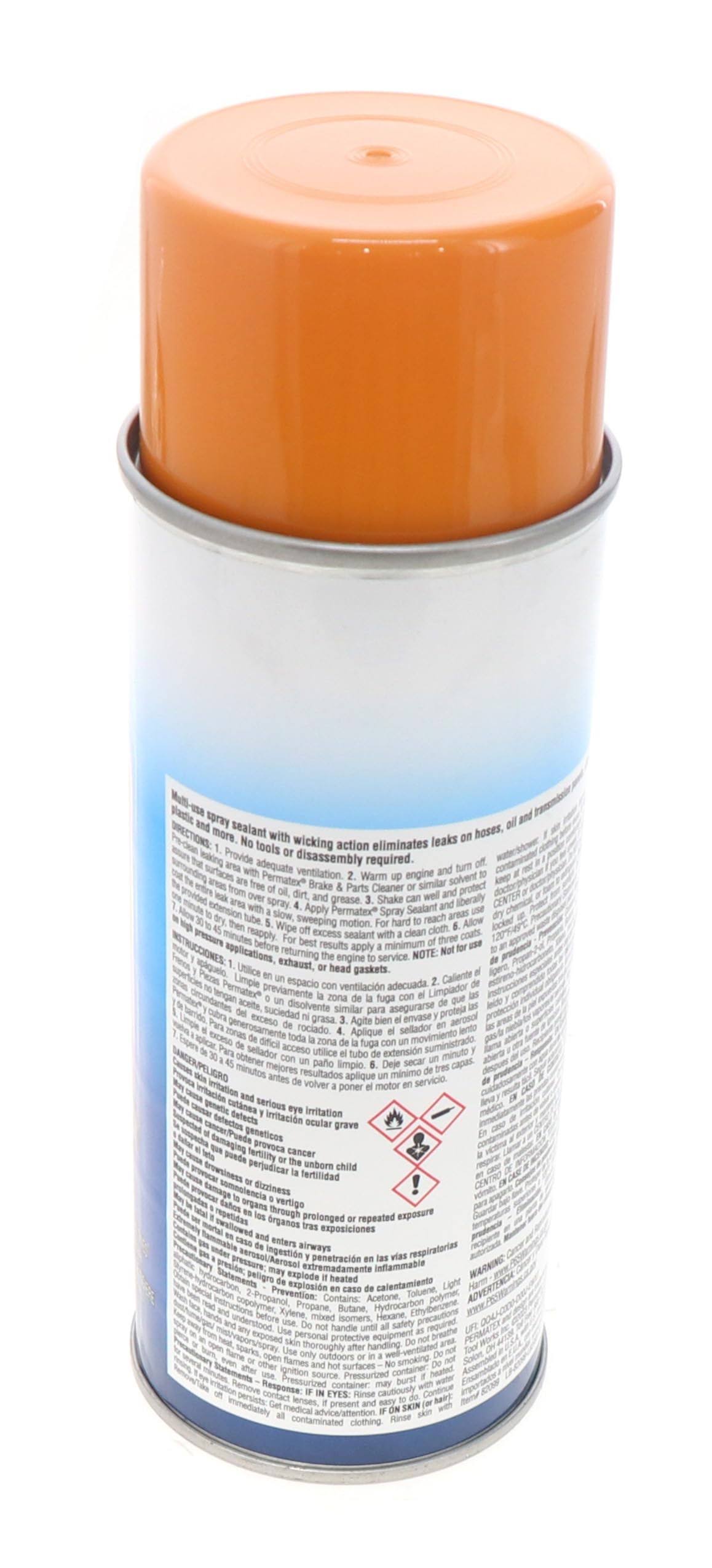 Permatex 82099 Spray Sealant, 9 oz Aerosol Can, Liquid, Solvent