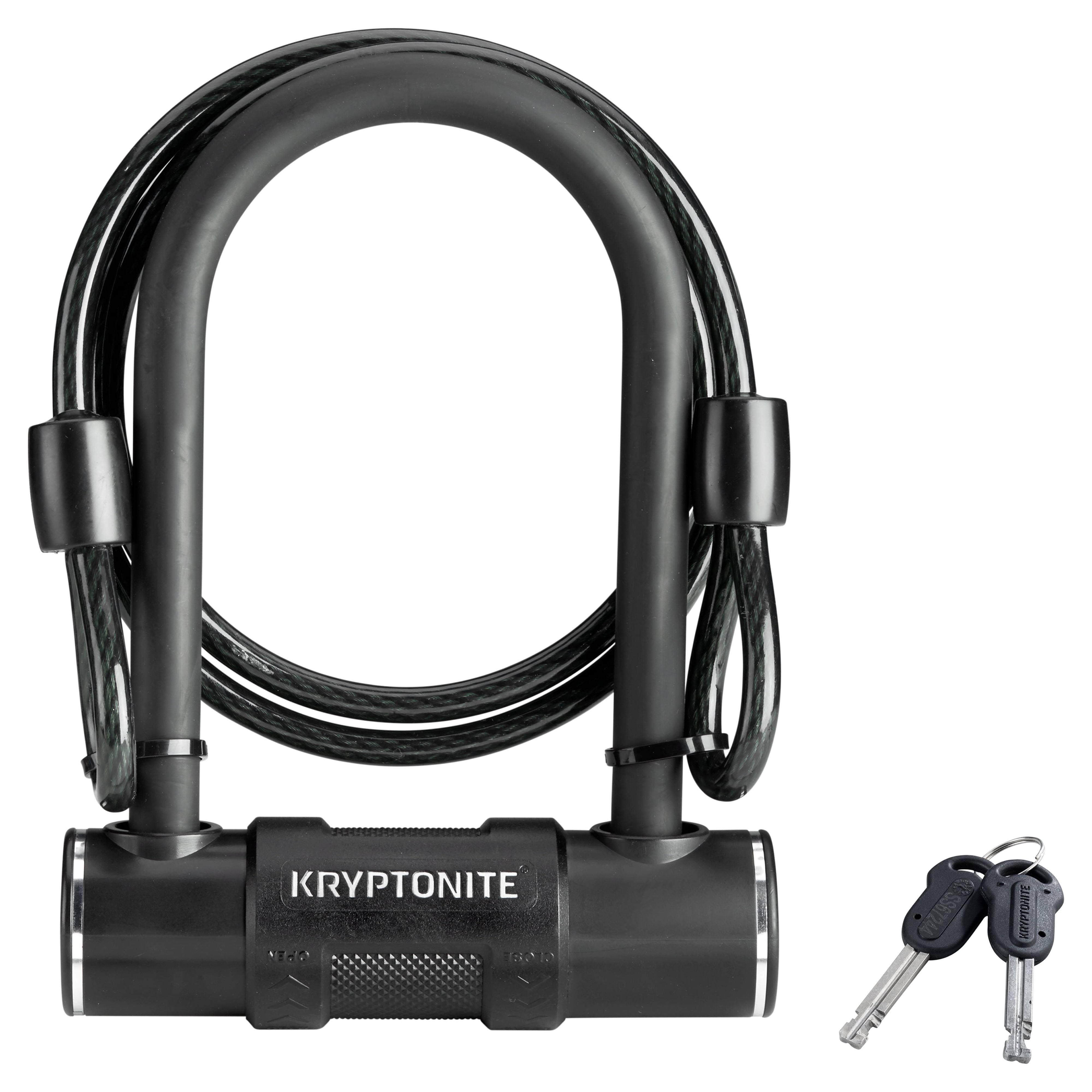 Kryptonite U-Lock Mini Lock with Cable