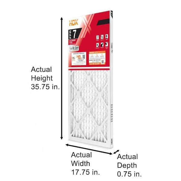 18 x 36 x 1 Allergen Plus Pleated Air Filter FPR 7