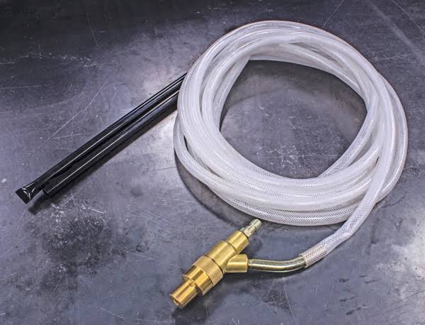 Eastwood Dustless Liquid Media Blaster Brass Blast Gun Assembly 4 mm Nozzle Installed Double Pick Boron Carbide Nozzle Up Tube R